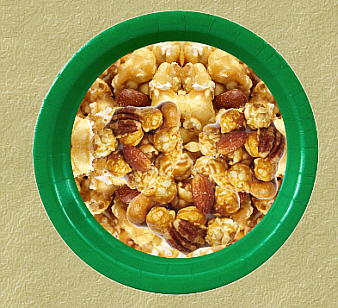 Caramel Nut Popcorn