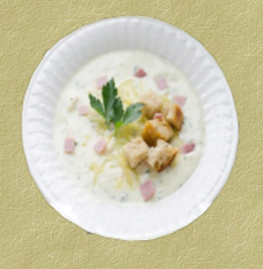 Chicken Cordon Bleu Soup