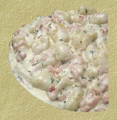 Gnocchi with Gorgonzola Cheese Sauce