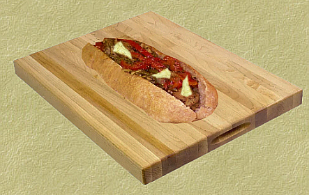 Hot Sausage Sandwich