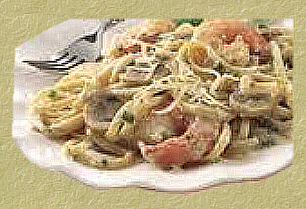 Linguine with Seafood Sauce