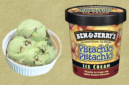 Ben and jerry's deals pistachio