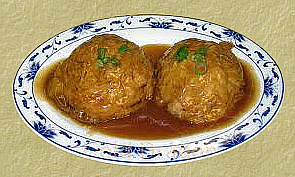 Pork and Shrimp Egg Foo Yung Souffle