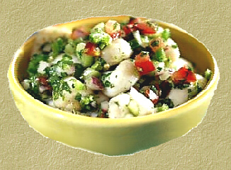 Scallops Ceviche