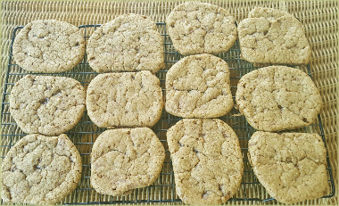 Toffee Milk Chocolate Cookies